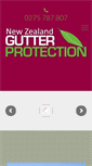 Mobile Screenshot of gutterprotect.co.nz
